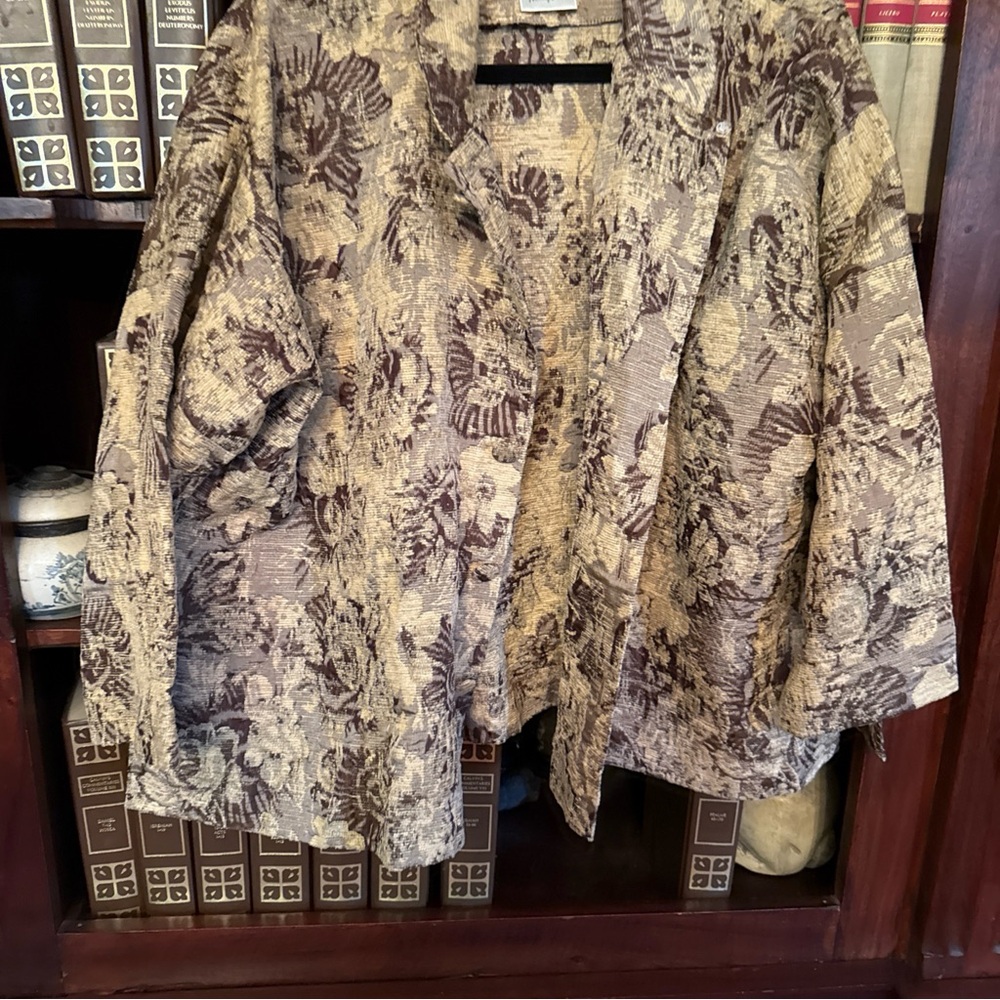 Eskandar Textured Brown Fabric With Neiman Marcus Label